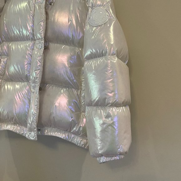 Girls Iridescent Daos Down Jacket 8Y - Picture 6 of 9